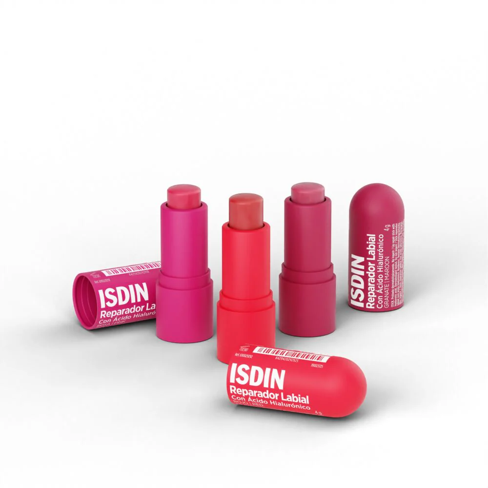 Reparador Labial con Color Granate | Isdin - Image 4