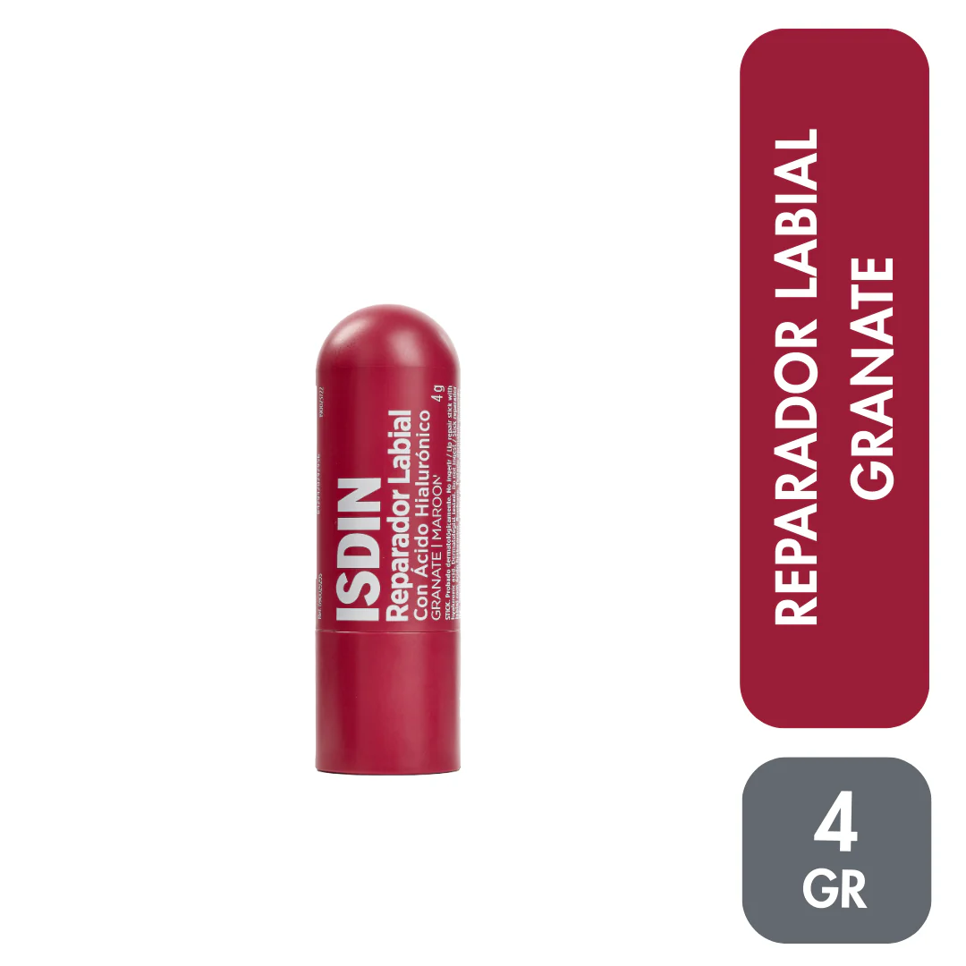 Reparador Labial con Color Granate | Isdin - Image 5