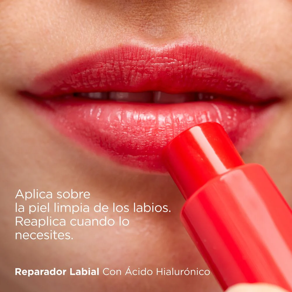 Isdin Reparador Labial Color Rojo Con Ácido Hialurónico 4G - Image 6