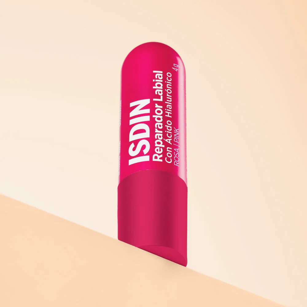 Isdin Reparador Labial Color Rosa Con Ácido Hialurónico 4G - Image 6
