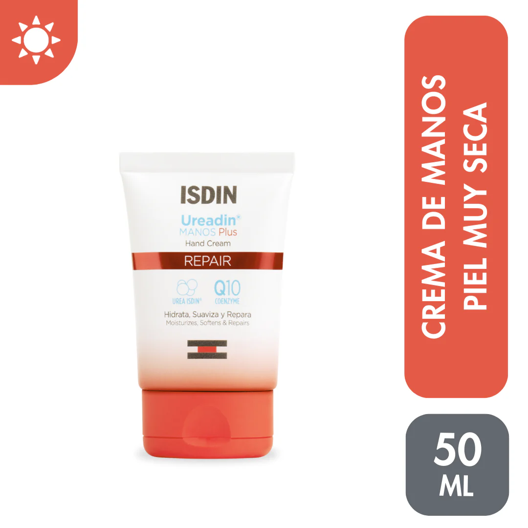Isdin Ureadin Crema De Manos Reparadora 50 Ml - Crema De Manos. Repara, Hidrata, Y Suaviza - Image 4