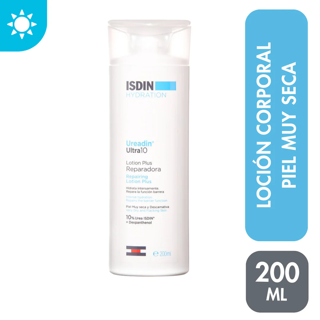 Isdin Ureadin Ultra 10 Lotion Plus 200 Ml - Loción Corporal Hidratante Intensa - Image 3