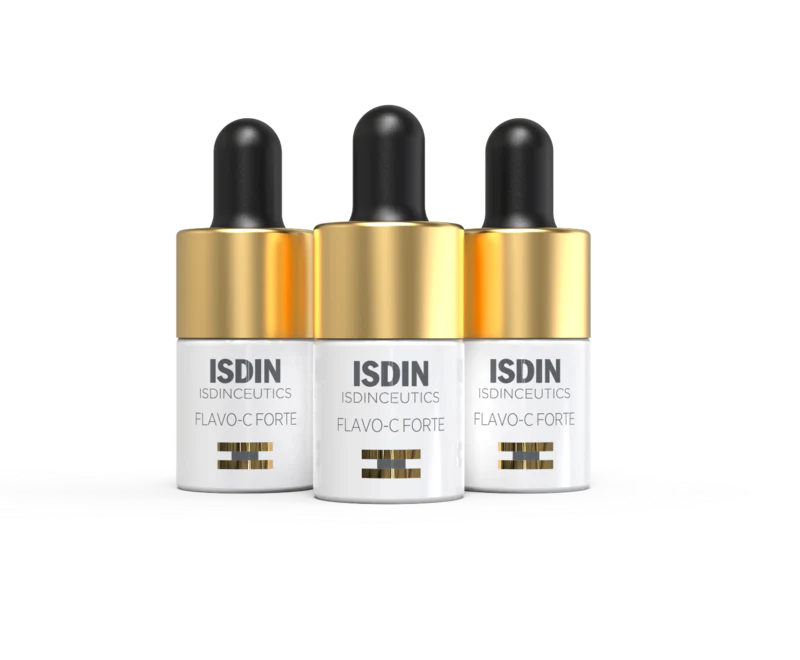 Isdinceutics Flavo Forte X 3 X 5.3 Ml - Sérum Facial Con 15% De Vitamina C Pura Y Fresca - Antiedad - Image 3