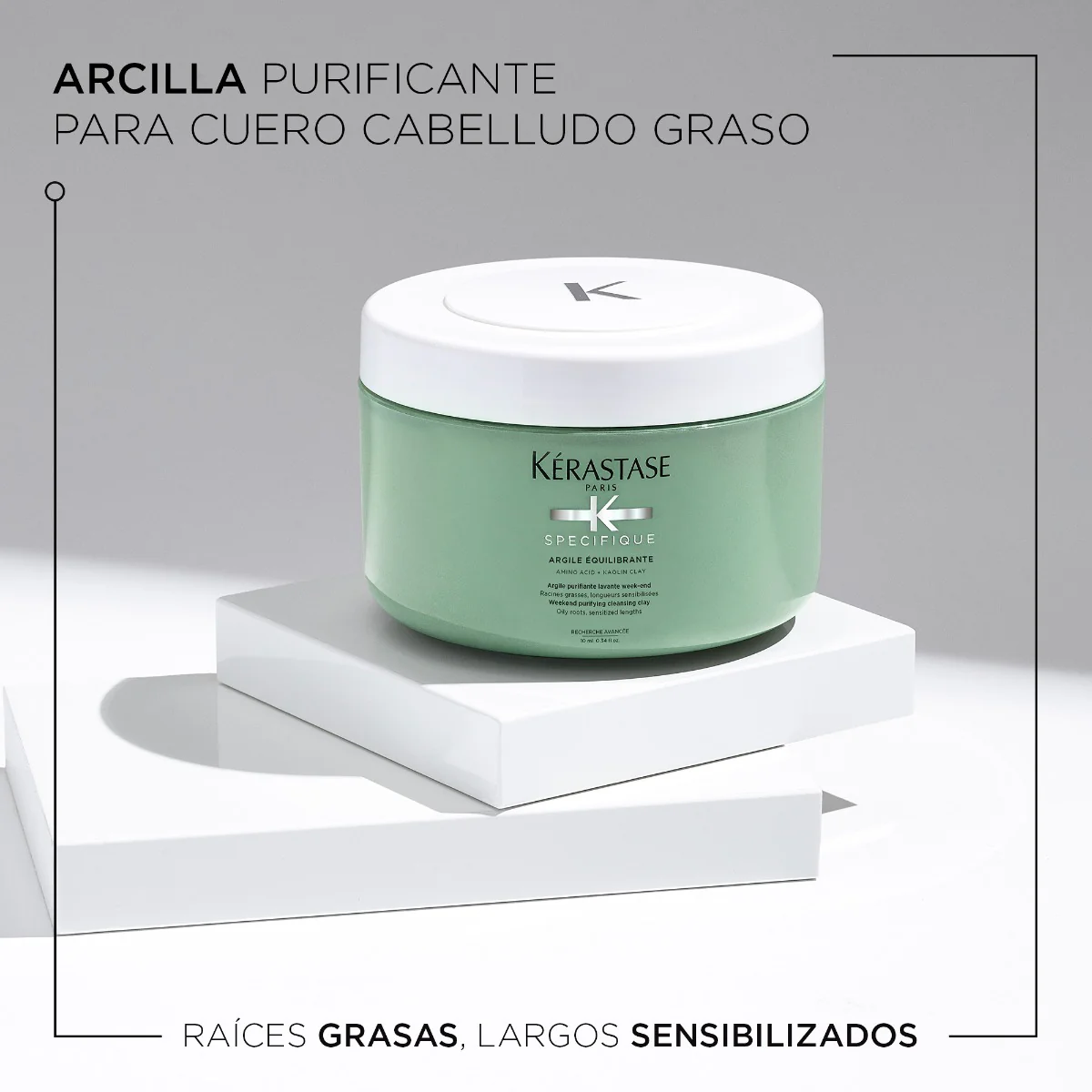 Kérastase Arcilla Purificante Para Raíces Grasas Argile Equilibrante Spécifique 250Ml - Image 2