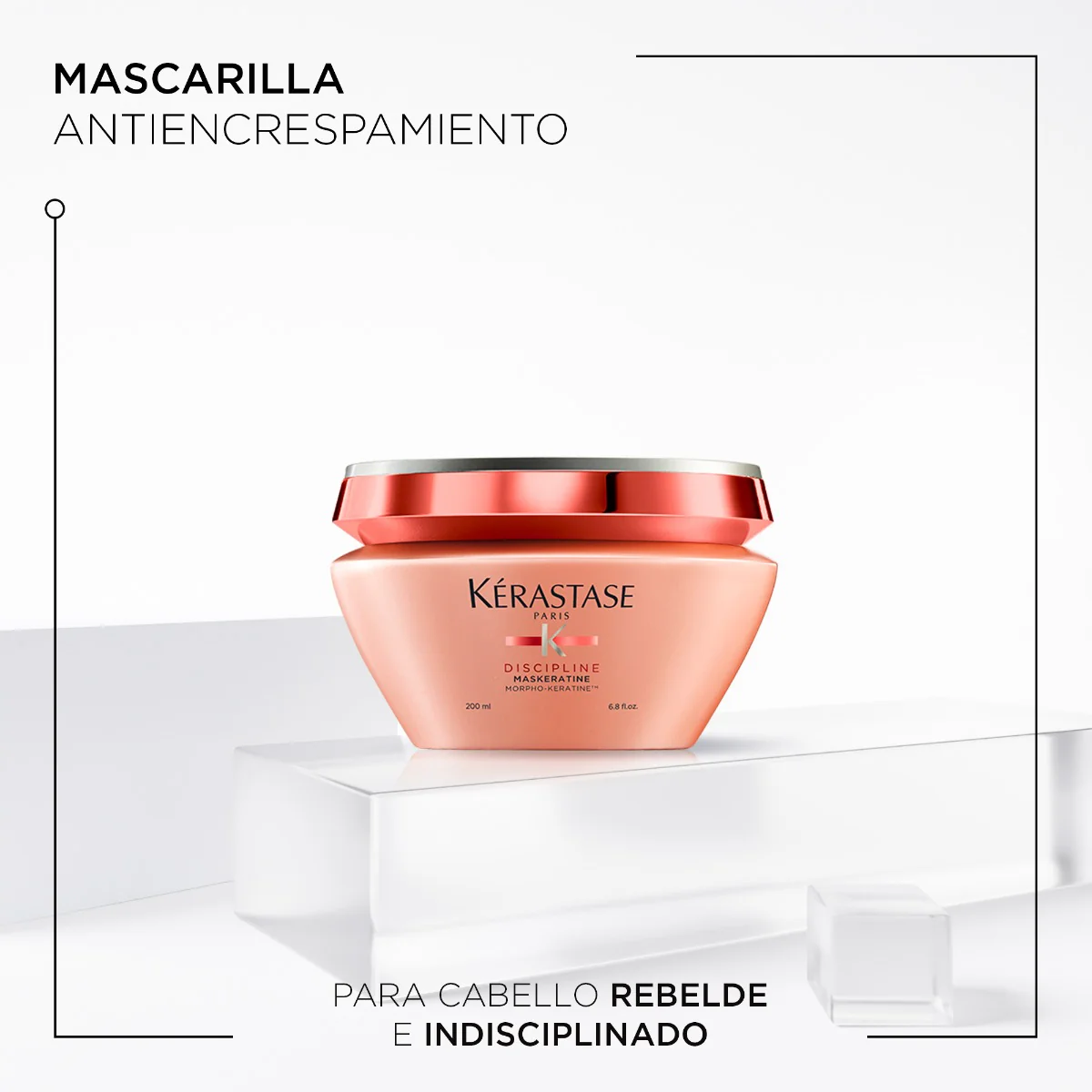 Kérastase Mascarilla Para Cabello Con Frizz Maskeratine Discipline 200Ml - Image 2