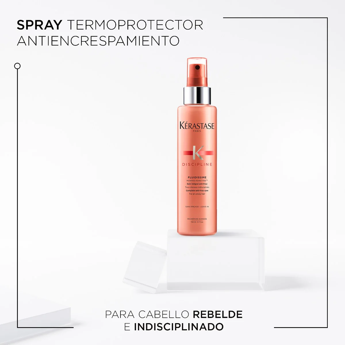 Kérastase Protector Térmico Para Cabello Con Frizz Spray Fluidissime 150Ml - Image 2