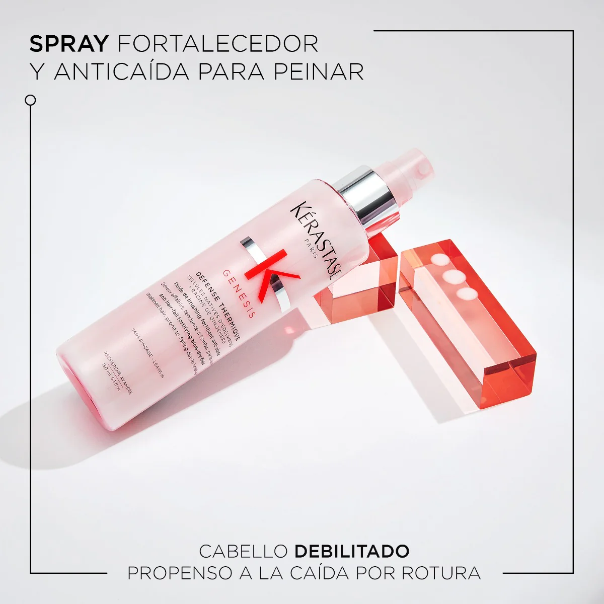 Kérastase Protector Térmico Para Cabello Con Tendencia A La Caída Por Rotura Del Cepillado Défense Thermique Genesis 150Ml - Image 2