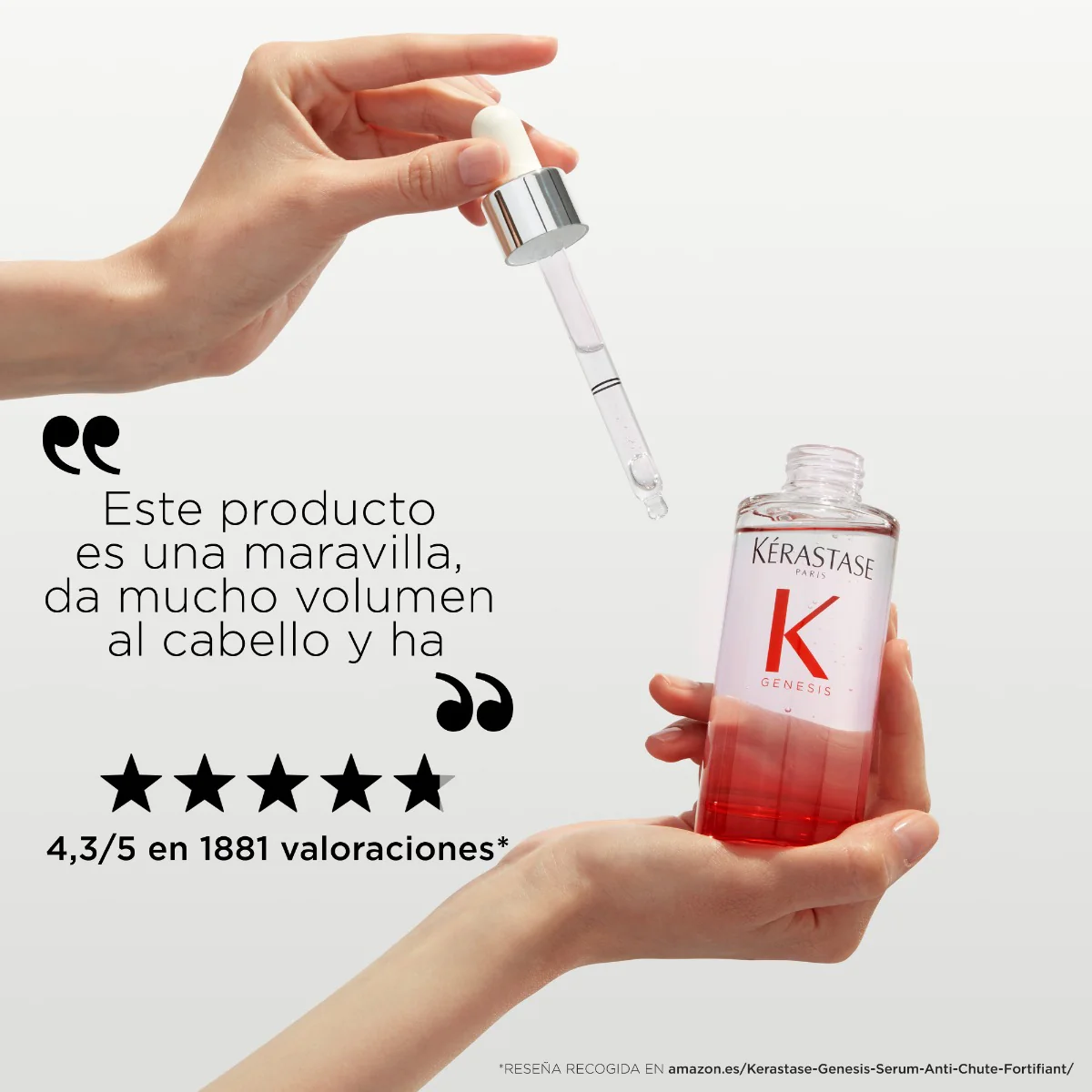 Sérum Kérastase Genesis anti-caída para cabello quebradizo 90ml - Image 4