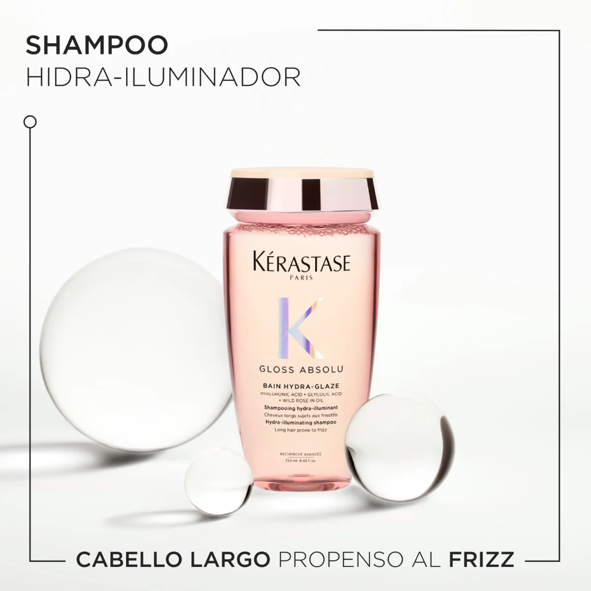 Kerastase Shampoo Hidratante E Iluminador Gloss Absolu 250Ml - Image 3