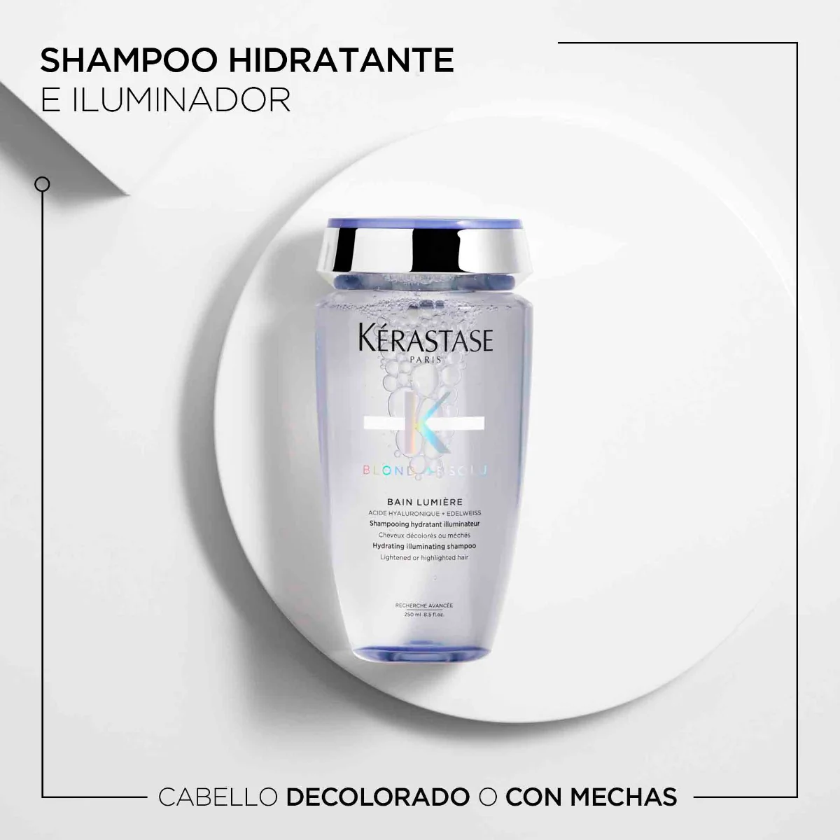 Kérastase Shampoo Para Cabello Rubio Bain Lumiere 250Ml - Image 2