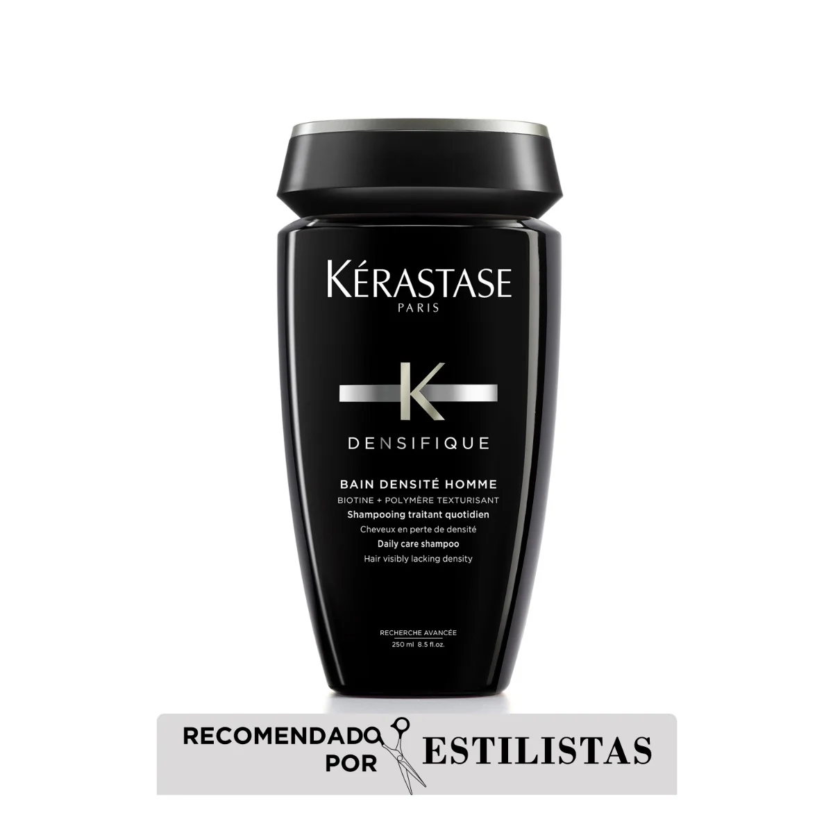 Kérastase Shampoo Para Engrosar Y Fortalecer El Cabello Bain Homme Densifique 250Ml