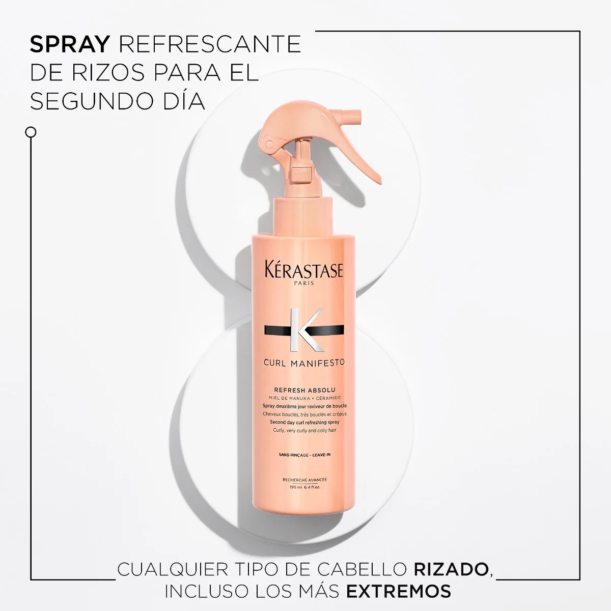 Kérastase Spray Para Rulos Refresh Absolu Curl Manifesto 190Ml - Image 2