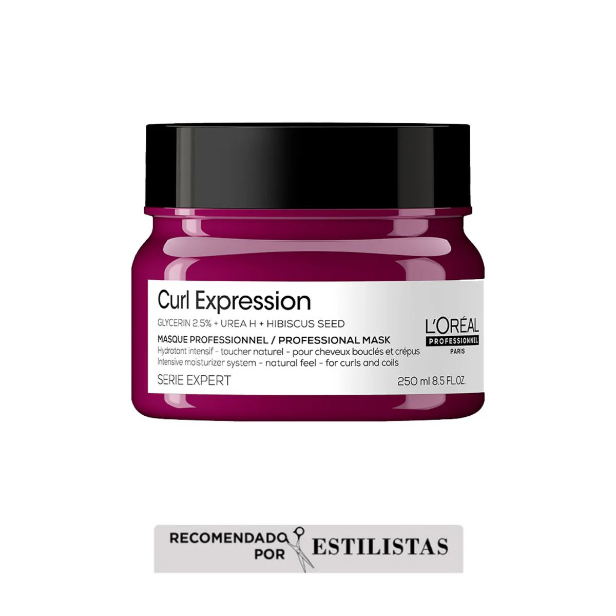 Mascarilla De Hidratación Intensa Para Cabello Con Rulos Curl Expression 250Ml Loreal Professionnel - Image 4