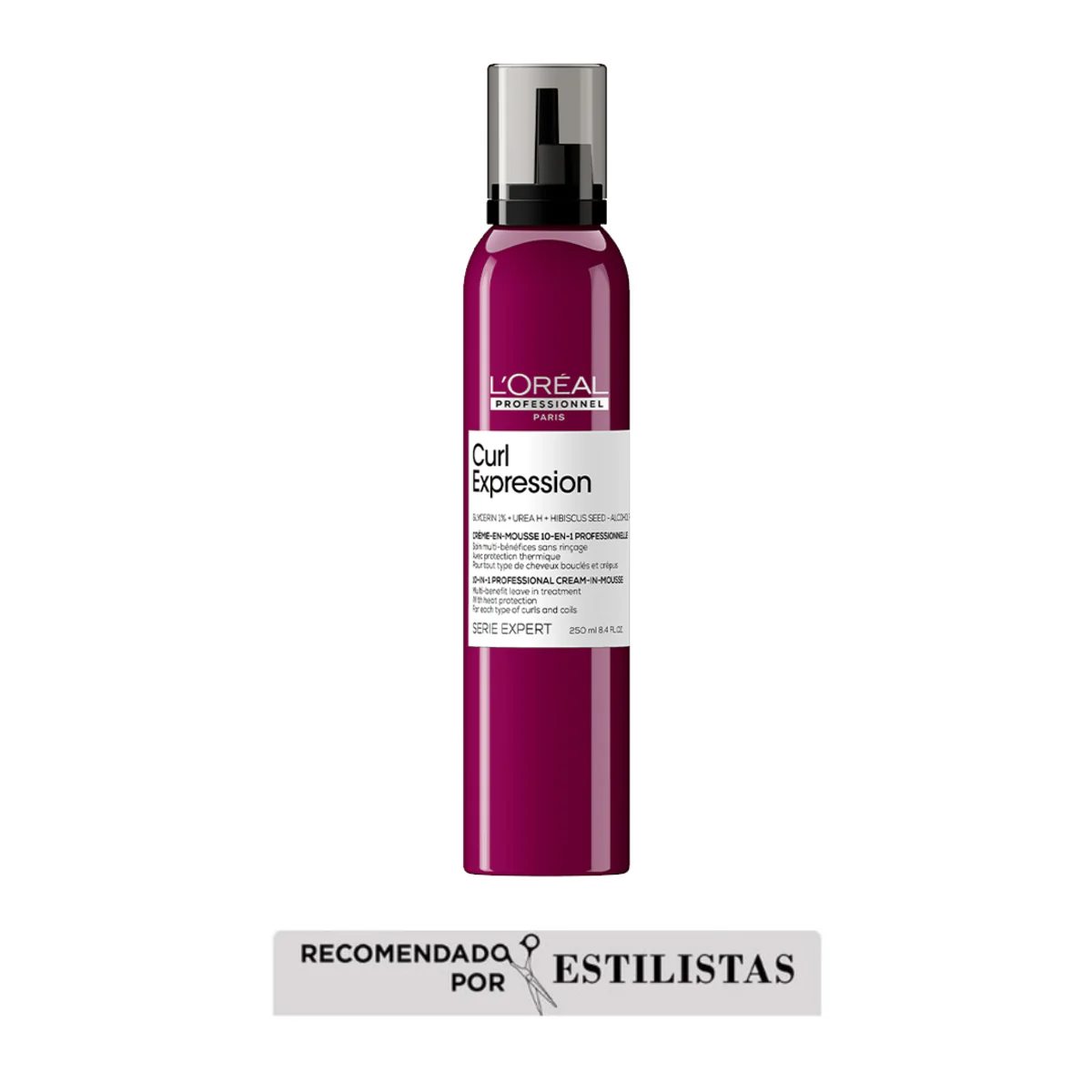 Mousse En Crema 10 En 1 Para Cabello Con Rulos Curl Expression 250Ml Loreal Professionnel
