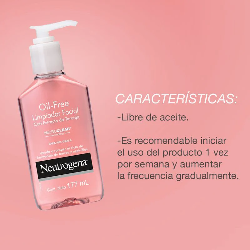 Neutrogena Limpiador Facial Grapefruit 177ml - Image 5