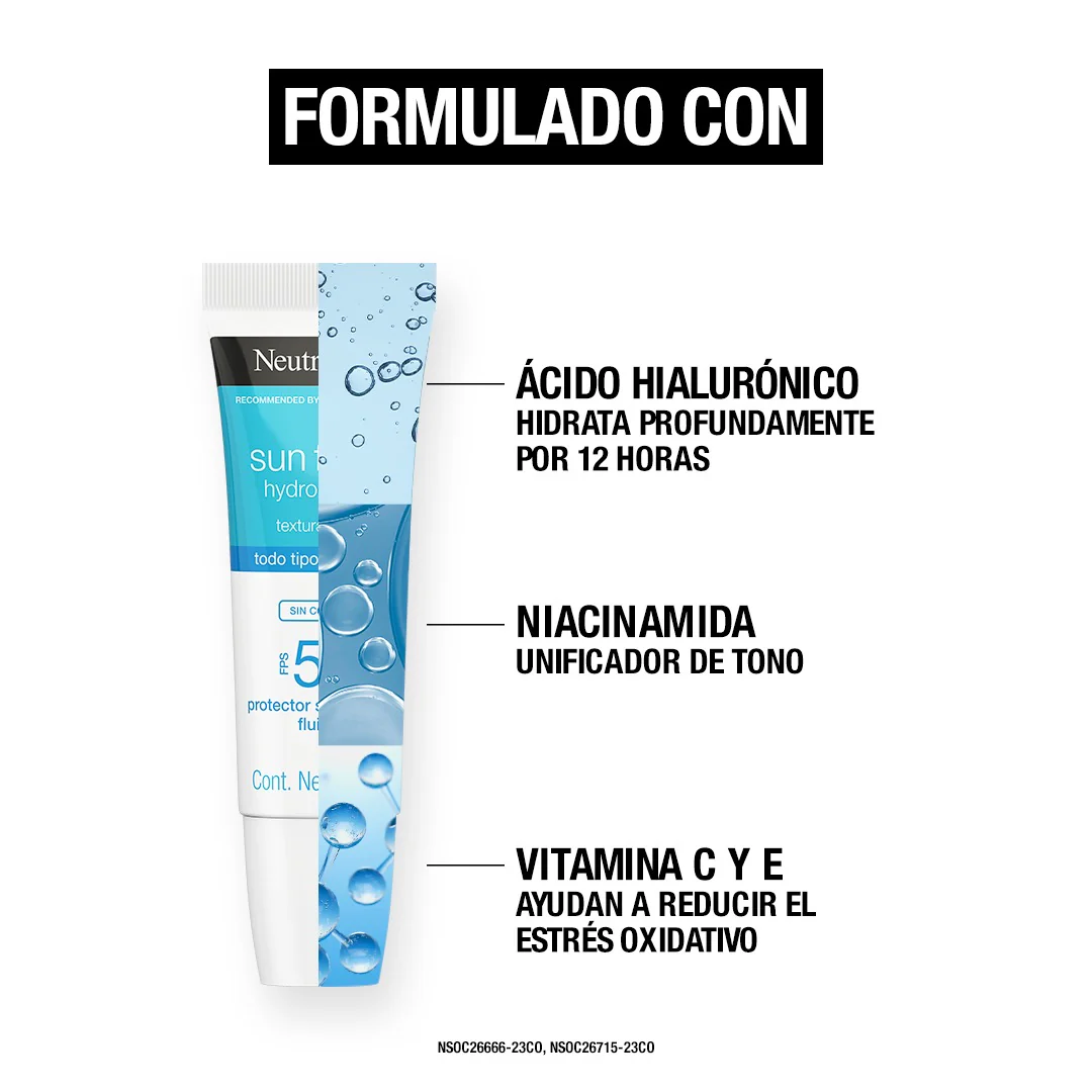 Neutrogena Sun Fresh Hydro Boost Sin Color Fps 50 40Ml - Image 2