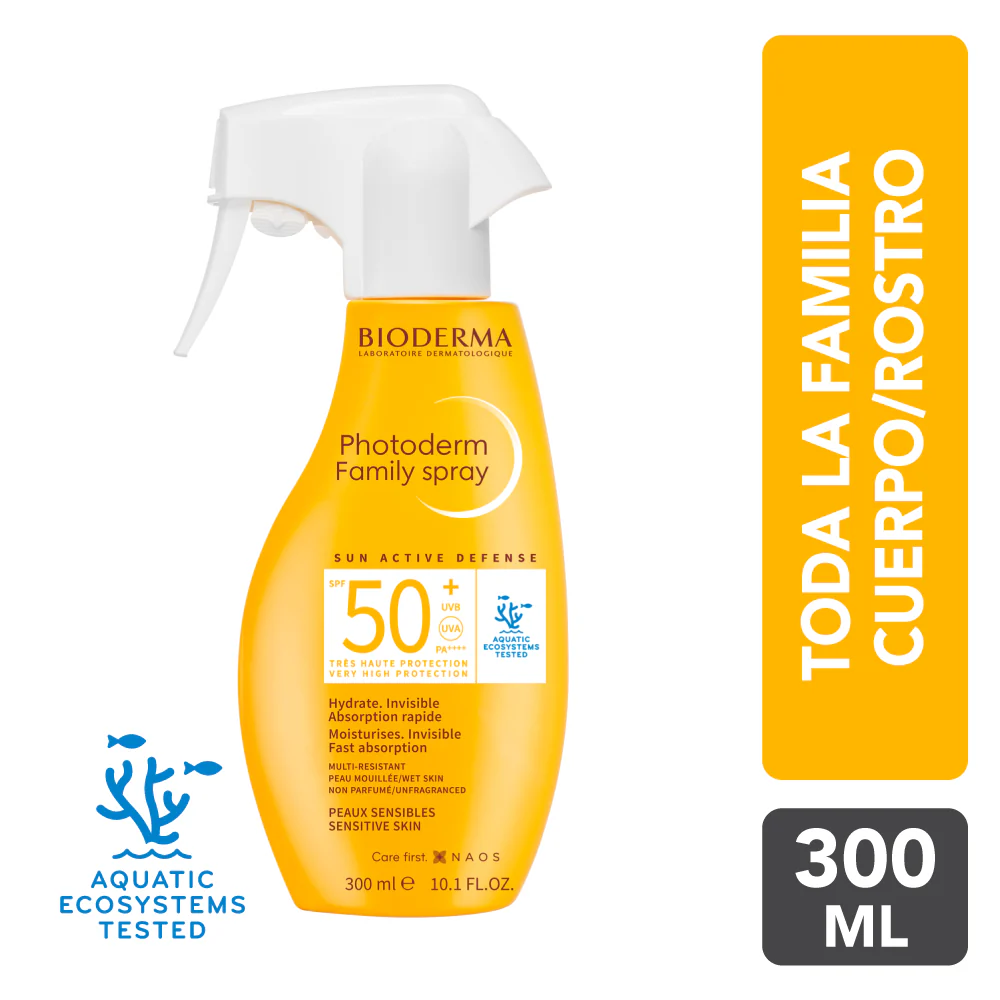 New Photoderm Family Spray Max 50+ 300Ml | Bioderma - Image 8