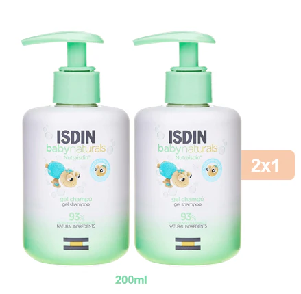 Pack Isdin Baby Naturals Gel Shampoo 200Ml - Image 2