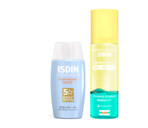 Pack Isdin Hydro Lotion + Fusion Water Magic - Image 2