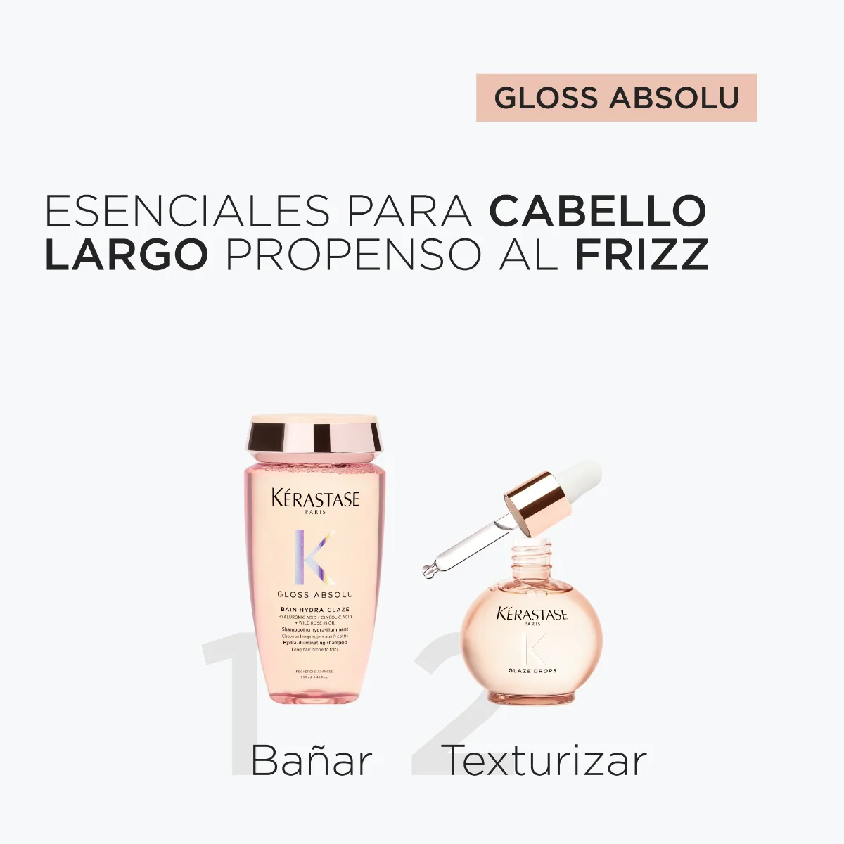 Pack Kerastase Gloss Absolu: Bain 250Ml + Glaze Drops 45Ml - Image 3