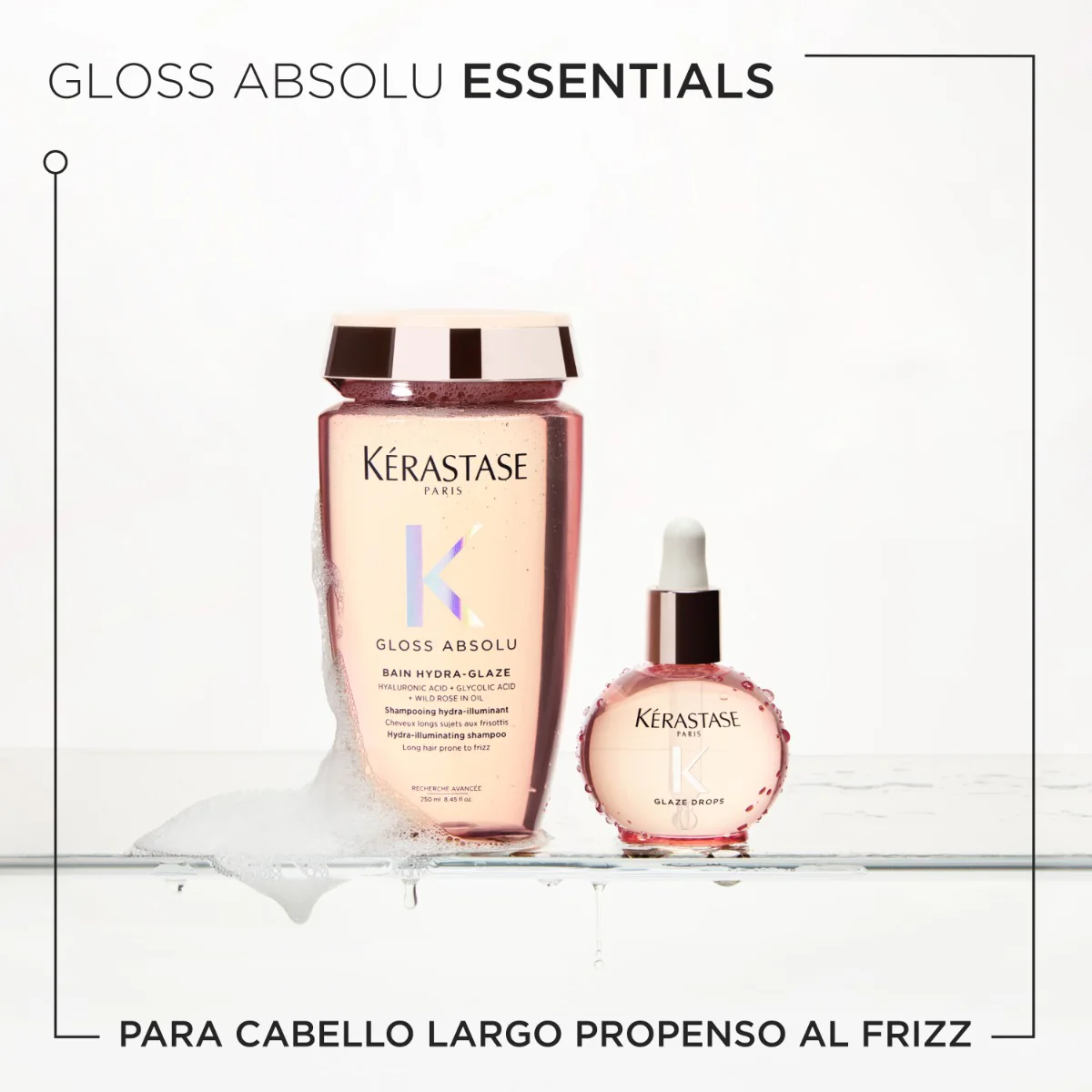 Pack Kerastase Gloss Absolu: Bain 250Ml + Glaze Drops 45Ml - Image 4