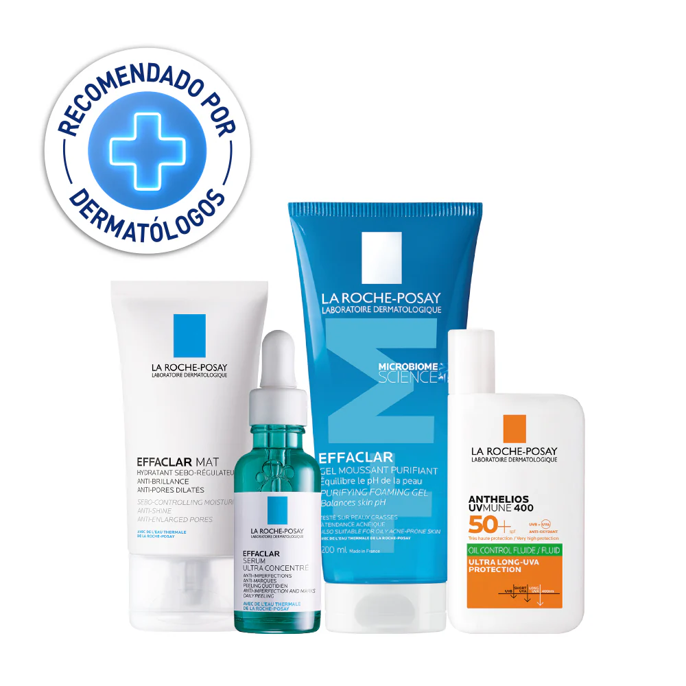 Pack La Roche Posay X4 Rutina Piel Mixta Diaria Completa - Image 2