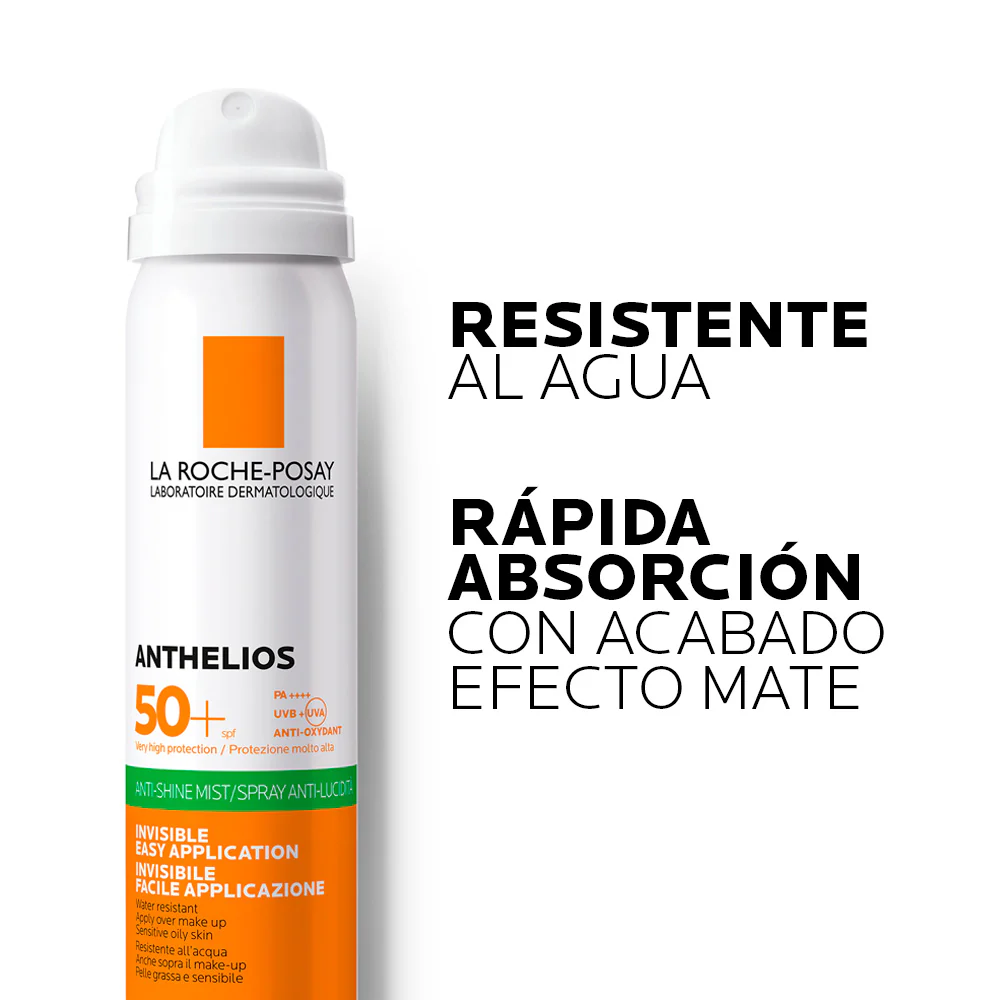 Protector Solar Anthelios Bruma Rostro Fps 50 75Ml Bloqueador - Image 4