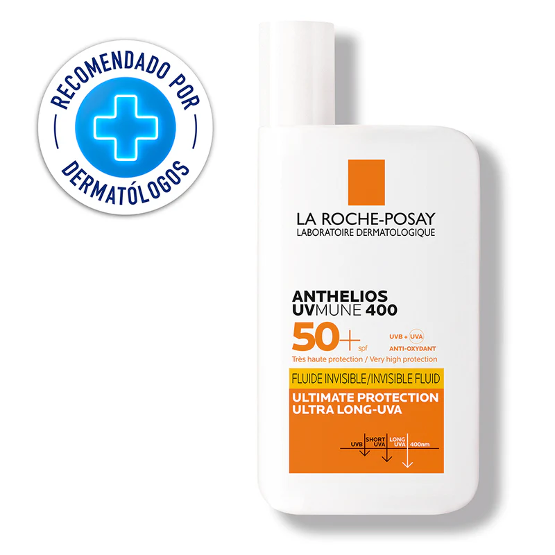 Protector Solar Anthelios UVMune 400 Fluido Invisible FPS 50+ 50ml bloqueador - Image 3