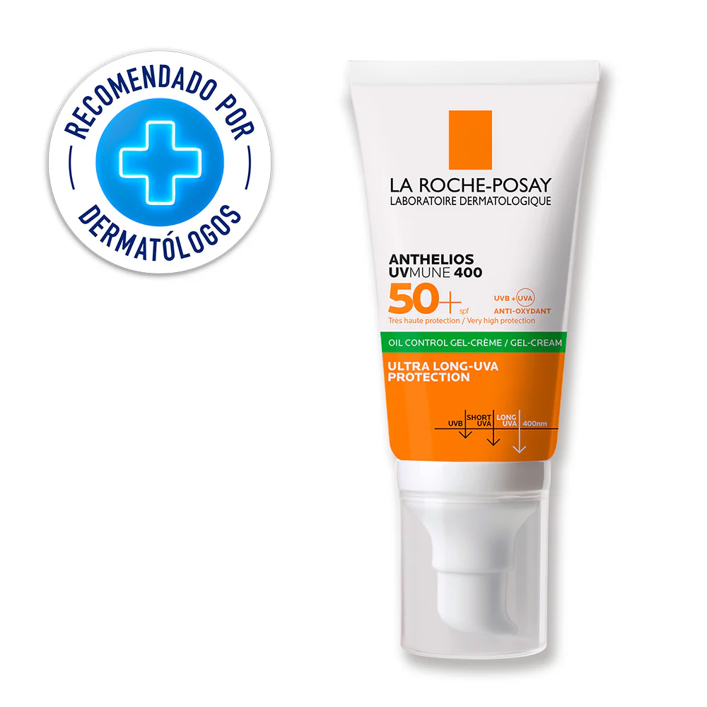 Protector Solar Anthelios UVMune 400 Oil Control Toque Seco FPS 50+ 50ml - Image 4
