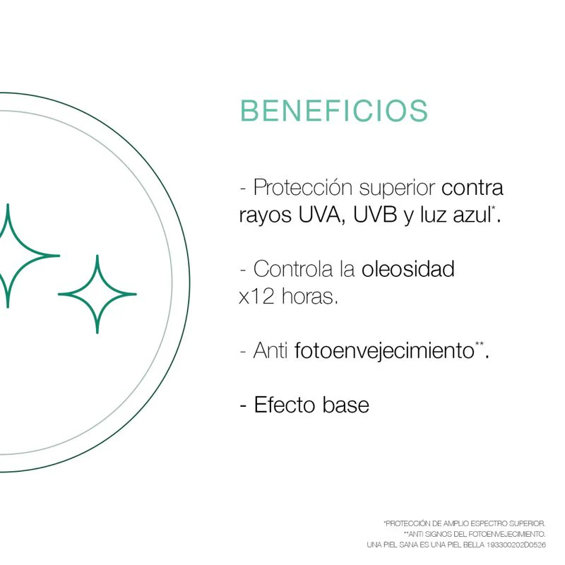 Protector Solar Facial Neutrogena Sun fresh Derm care Tono claro FPS 70 40g - Image 3