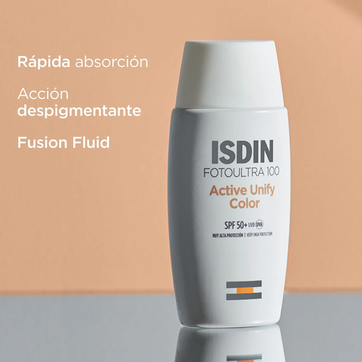 Protector Solar FOTOULTRA ISDIN ACTIVE UNIFY COLOR SPF 50 - 50ml - Bloqueador - Image 4