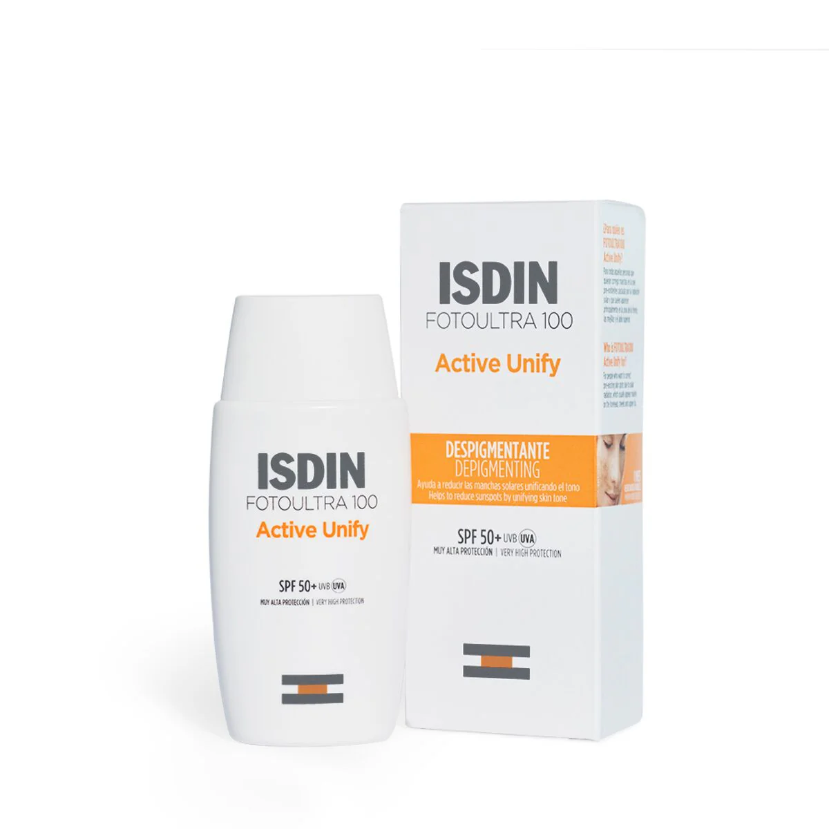 Protector Solar FotoUltra ISDIN Active Unify sin color SPF 50  - 50 ml - Bloqueador - Image 2