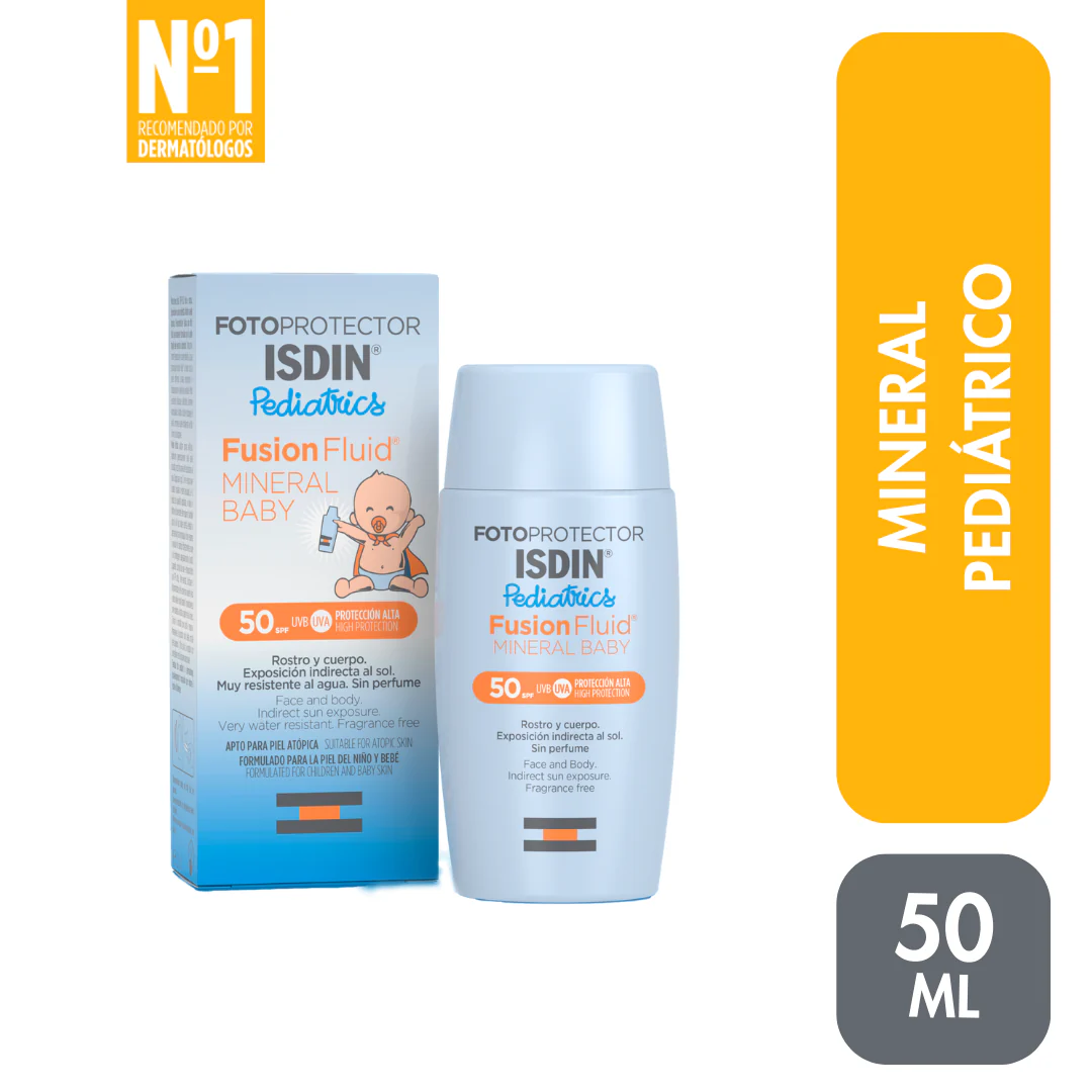 Fotoprotector Fusion Mineral Baby SPF 50+ | Isdin - Image 4