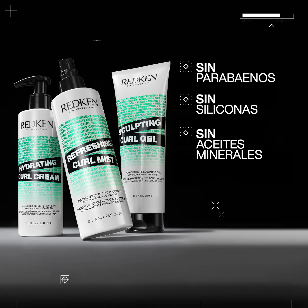 Sculpting Curl Gel Para Cabello Rizado Acidic Bonding Curls 250Ml Redken - Image 4