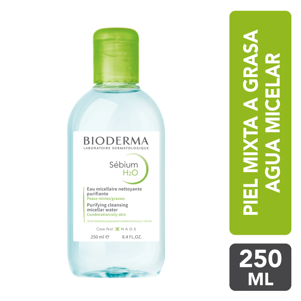 Sebium H2O Agua Micelar 250ml | Bioderma - Image 4