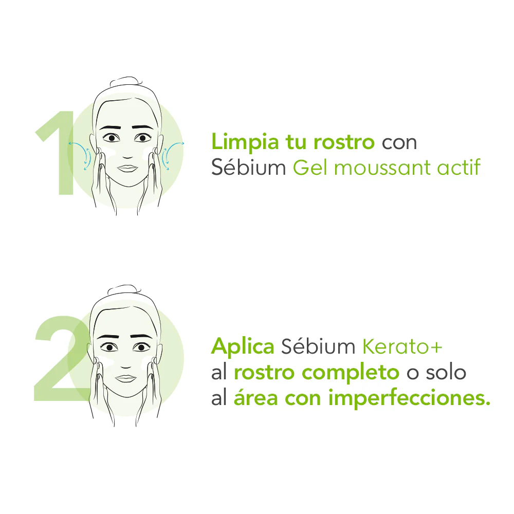 Sebium Kerato+ Gel Crema Anti-imperfecciones 30ml | Bioderma - Image 5