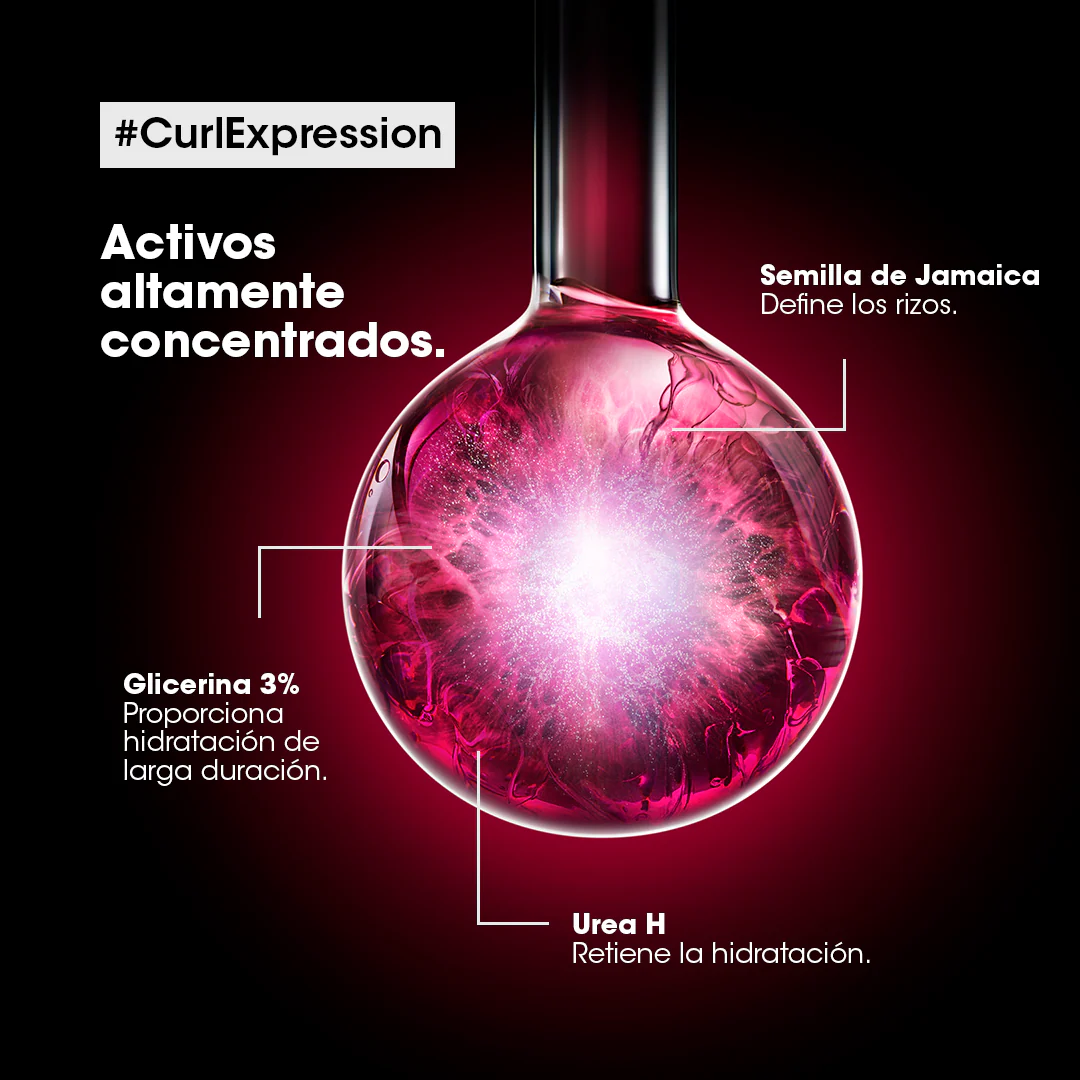 Shampoo En Gel Limpiador Para Cabello Con Rulos Curl Expression 500Ml Loreal Professionnel - Image 3