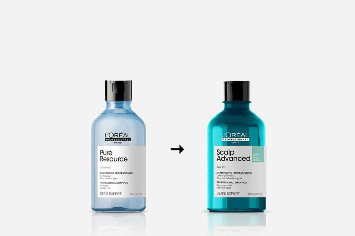 Shampoo En Gel Que Purifica El Cuero Cabelludo y La Fibra De Residuos, Sudor y Grasa Para Una Sensación Más Fresca Y Limpia Scalp Advanced Anti-Oiliness 500 Ml Loreal Professionnel - Image 2
