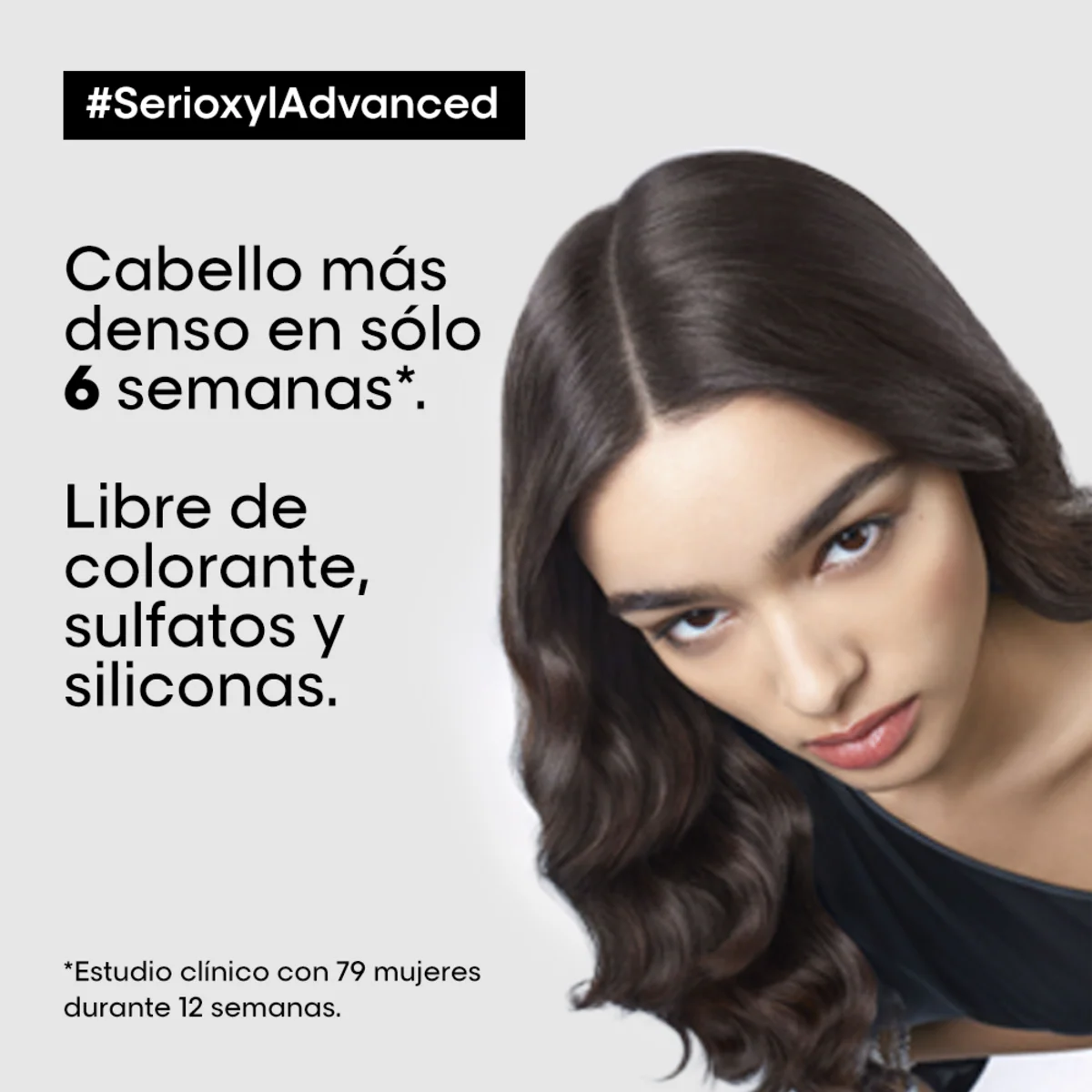 Shampoo Que Purifica Suavemente Y Ayuda A Dar La Sensación De Densidad Renovada Serioxyl Density 300 Ml Loreal Professionnel - Image 2