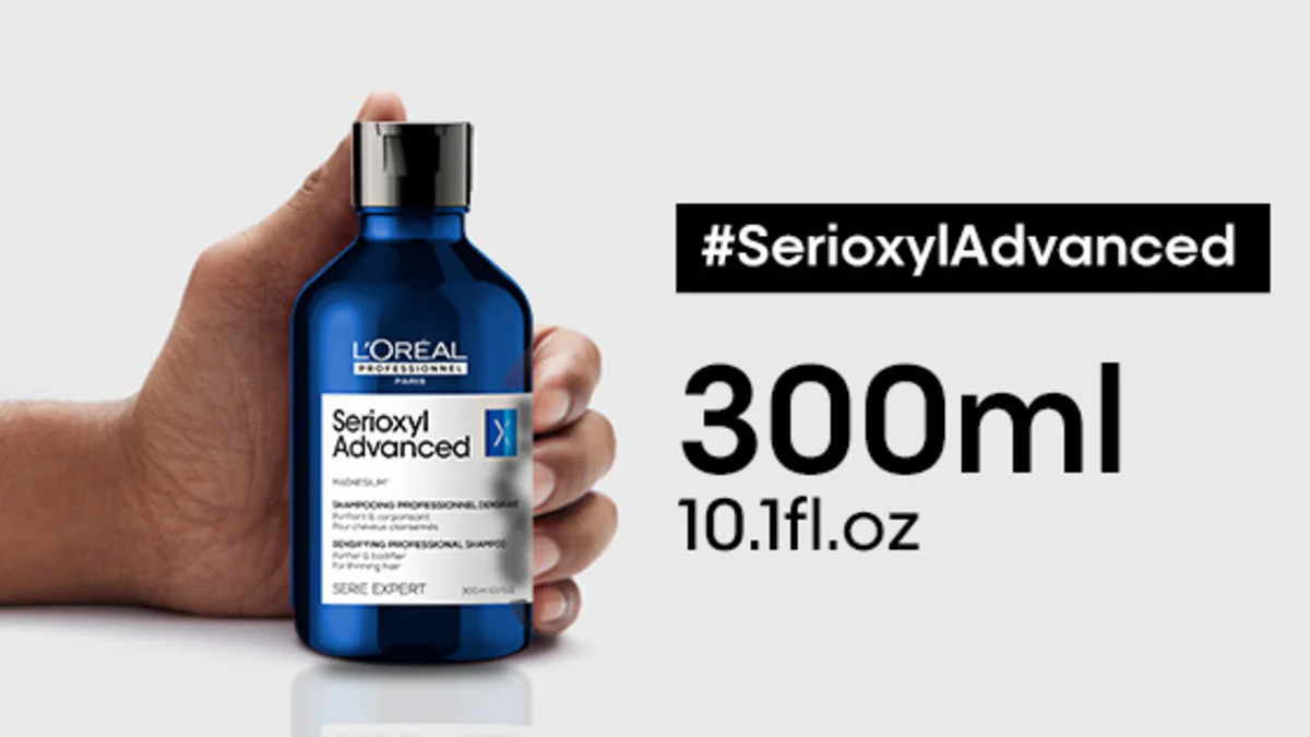 Shampoo Que Purifica Suavemente Y Ayuda A Dar La Sensación De Densidad Renovada Serioxyl Density 300 Ml Loreal Professionnel - Image 3