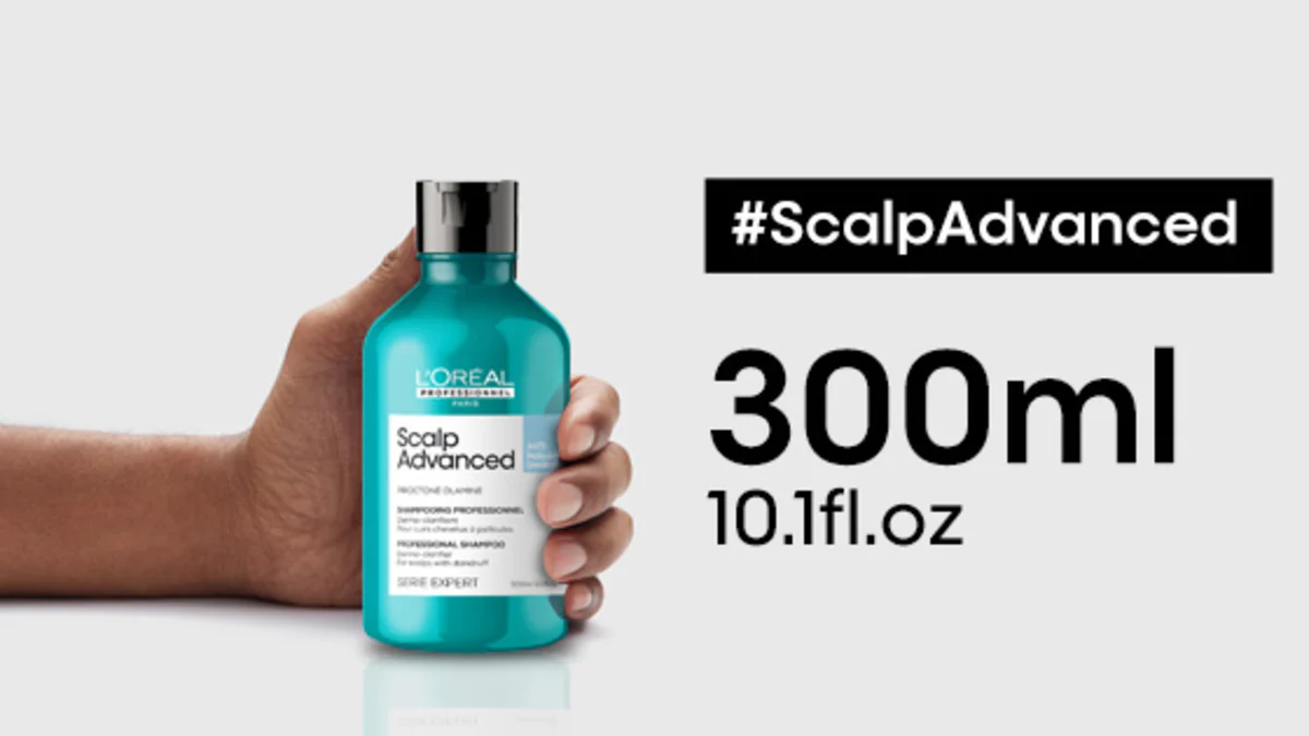 Shampoo  Scalp Advanced Anti-Dandruff Dermo-Clarifier 300 Ml Loreal Professionnel - Image 4