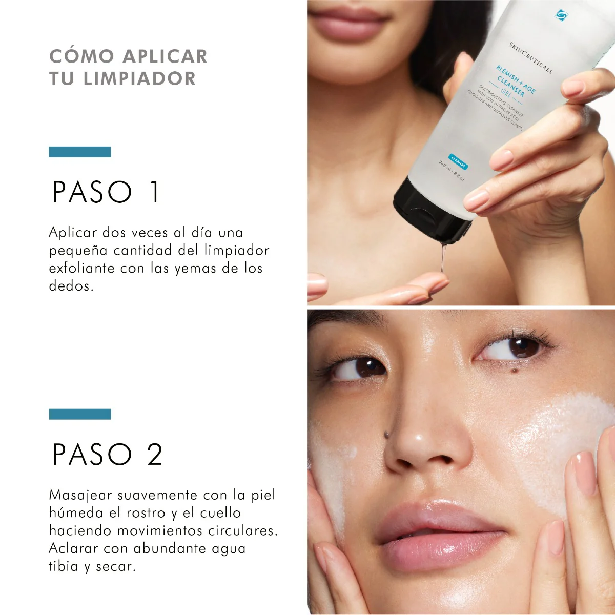 Skinceuticals Blemish + Age Cleanser Gel 240 Ml Limpiador En Gel - Image 4