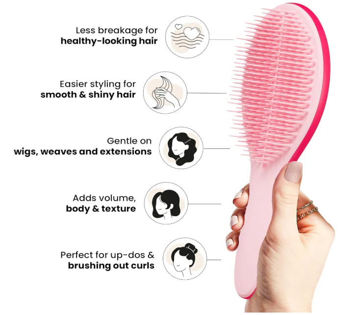 Tangle Teezer Ultimate Styler - Bright Pink / Pink - Image 2