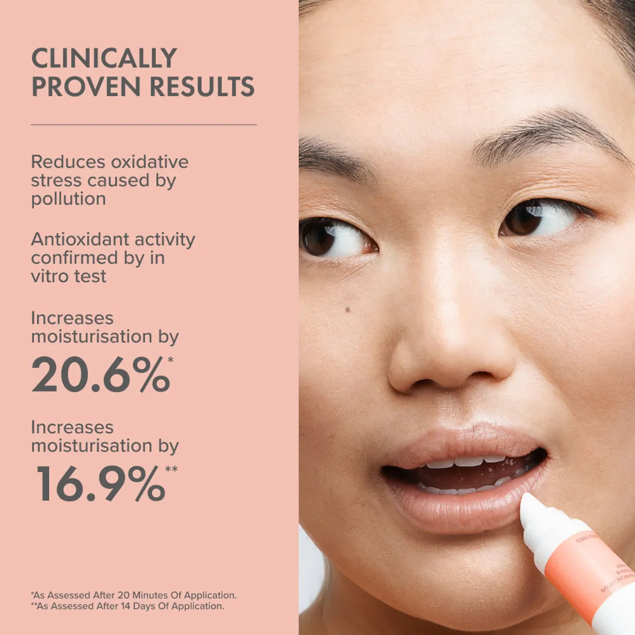 Vitamin Protection Lip Balm 10ml | The Organic Pharmacy - Image 3
